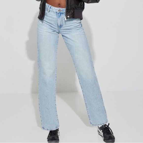 Garage Denim Vintage Straight Light Blue Jeans - Picture 1 of 8